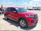 2023 Ford Explorer Xlt Red vin: 1FMSK7DH5PGA76614