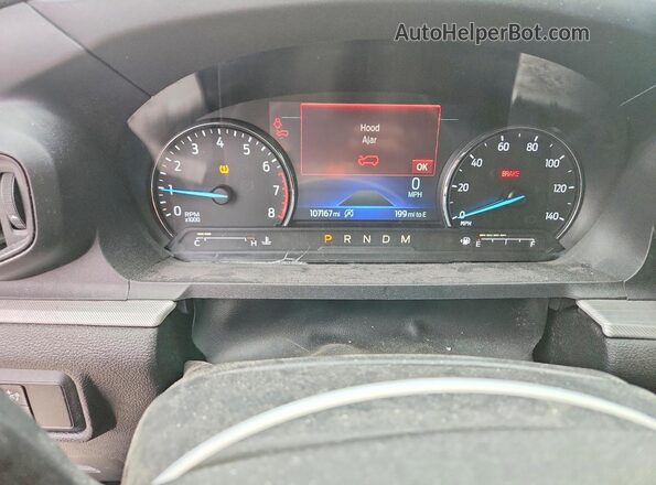1FMSK7DH6LGA51022 2020 FORD EXPLORER Black ხელსაწყოთა პანელის ხედი