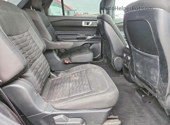 1FMSK7DH6LGA51022 2020 FORD EXPLORER Black უკანა სალონის ხედი