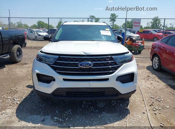 1FMSK7DH6LGC77867 2020 FORD EXPLORER Белый Вид задней части салона