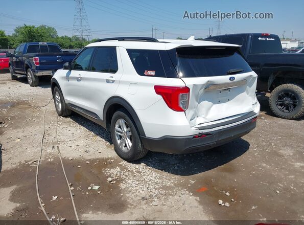 1FMSK7DH6LGC77867 2020 FORD EXPLORER Белый Задняя левая четверть
