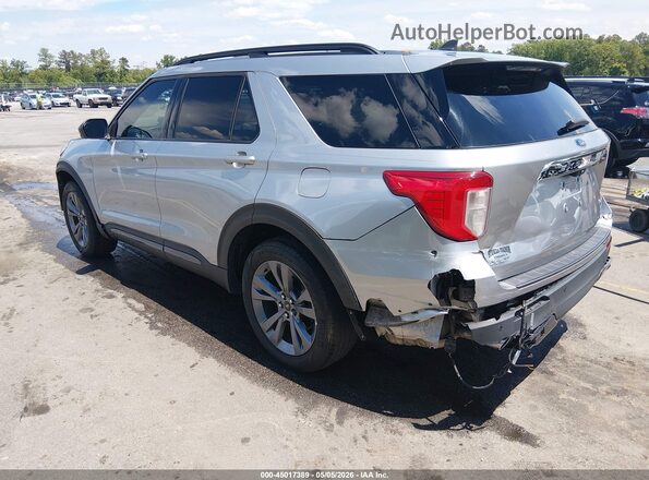 1FMSK7DH6NGA75713 2022 FORD FORD EXPLORER Серебряный Задняя левая четверть