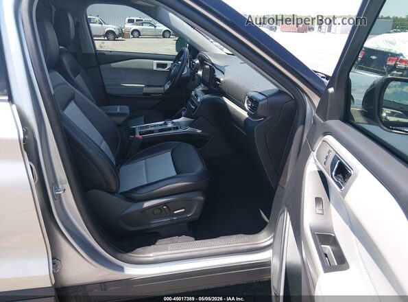 1FMSK7DH6NGA75713 2022 FORD FORD EXPLORER Серебряный Вид салона спереди
