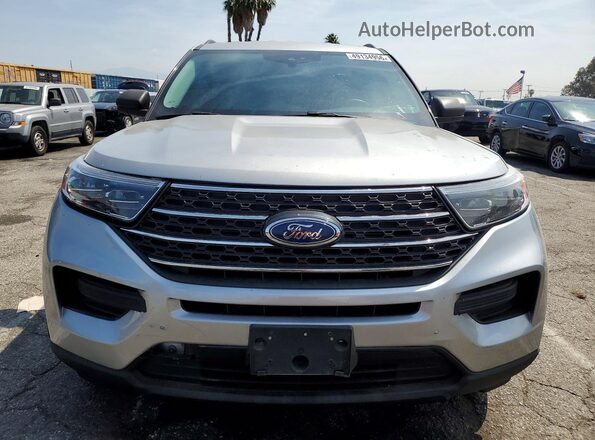 1FMSK7DH6PGC33180 2023 FORD EXPLORER Silver Вид спереду