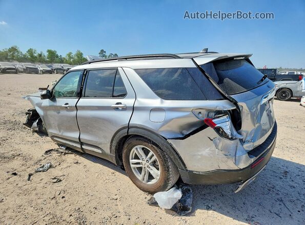 1FMSK7DH6RGA04761 2024 FORD EXPLORER Серебряный Задняя левая четверть