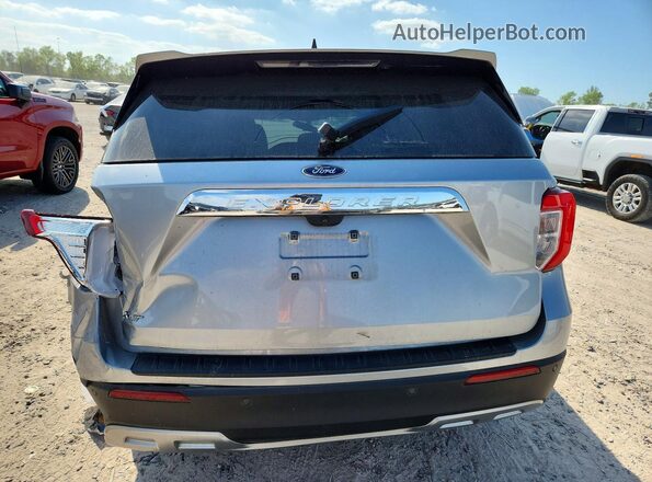 1FMSK7DH6RGA04761 2024 FORD EXPLORER Серебряный Вид сзади