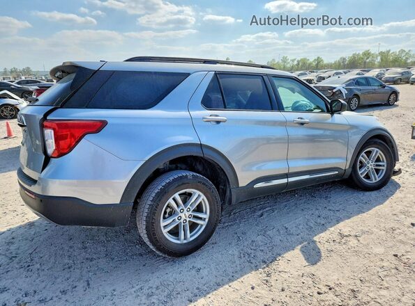 1FMSK7DH6RGA04761 2024 FORD EXPLORER Серебряный Задняя правая четверть