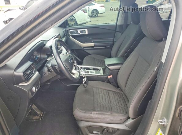 1FMSK7DH7LGC56896 2020 FORD EXPLORER Green წინა სალონის ხედი