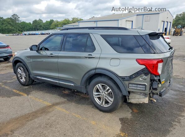 1FMSK7DH7LGC56896 2020 FORD EXPLORER Green უკანა მარცხენა