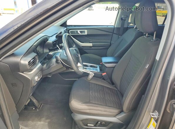1FMSK7DH7MGA57347 2021 FORD EXPLORER Gray Vista interior delantera