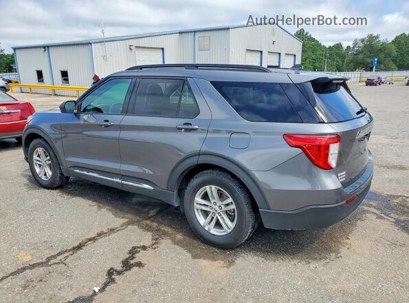1FMSK7DH7MGA57347 2021 FORD EXPLORER Gray Trasero izquierdo
