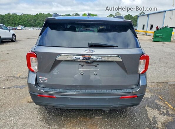 1FMSK7DH7MGA57347 2021 FORD EXPLORER Gray Vista trasera