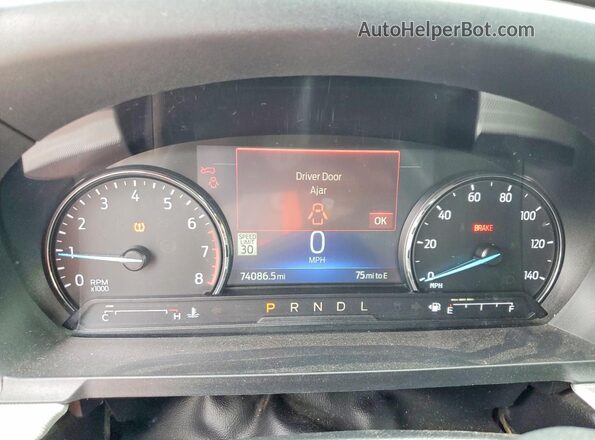 1FMSK7DH7NGA67572 2022 FORD EXPLORER Серебряный Вид щитка приборов