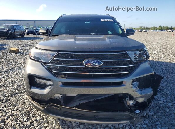 1FMSK7DH7PGB77041 2023 FORD EXPLORER Серый Вид спереди