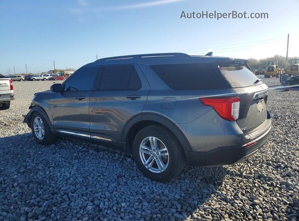1FMSK7DH7PGB77041 2023 FORD EXPLORER Серый Задняя левая четверть