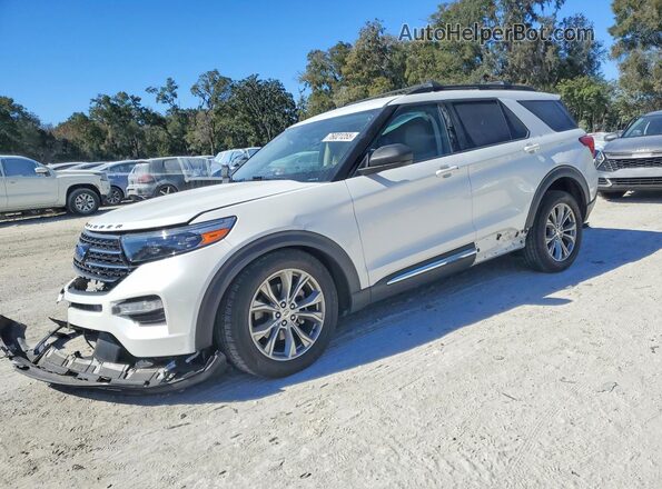 1FMSK7DH8LGA88296 2020 FORD EXPLORER White Przód lewy