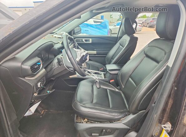 1FMSK7DH8LGC79779 2020 FORD EXPLORER Black Սալոնի դիմացի տեսք