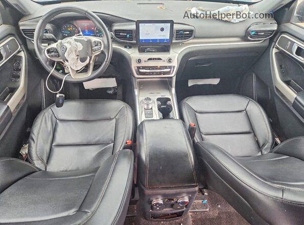 1FMSK7DH8LGC79779 2020 FORD EXPLORER Black Առջևի վահանակի տեսք