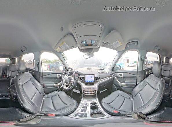 1FMSK7DH8LGC79779 2020 FORD EXPLORER Black Սալոնի 360 աստիճան տեսք
