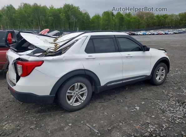 1FMSK7DH8LGC96047 2020 FORD EXPLORER White Tył prawy