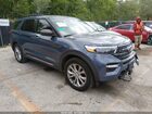 2021 Ford Explorer Xlt Синий vin: 1FMSK7DH8MGA30397