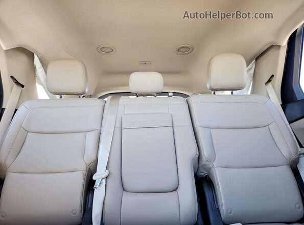 1FMSK7DH8NGA69184 2022 FORD EXPLORER Gray უკანა სავარძლების ხედი