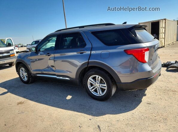 1FMSK7DH8NGA69184 2022 FORD EXPLORER Gray უკანა მარცხენა
