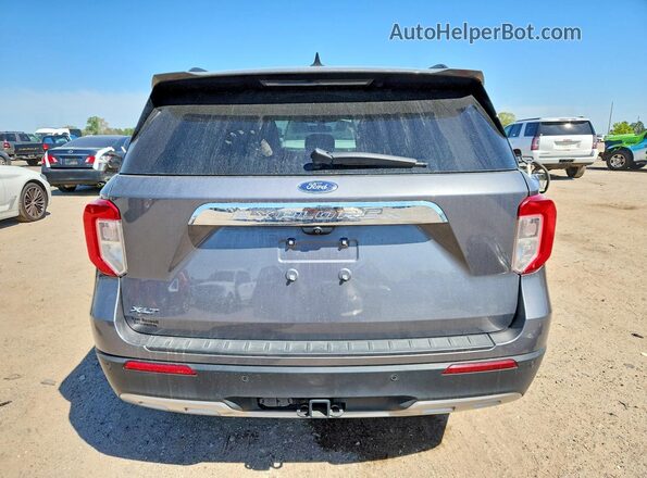 1FMSK7DH8NGA69184 2022 FORD EXPLORER Gray უკანა ხედი