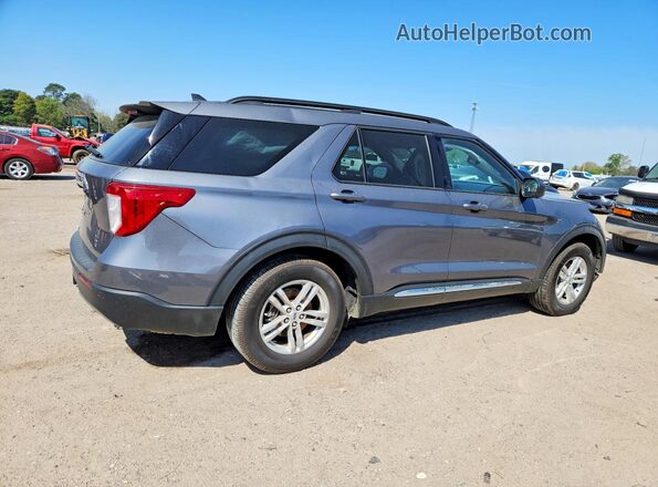 1FMSK7DH8NGA69184 2022 FORD EXPLORER Gray უკანა მარჯვენა
