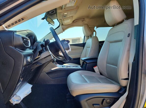 1FMSK7DH8NGA69184 2022 FORD EXPLORER Gray წინა სალონის ხედი