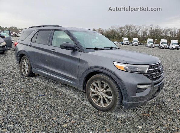 1FMSK7DH8NGA80704 2022 FORD FORD EXPLORER Серый Передняя правая четверть