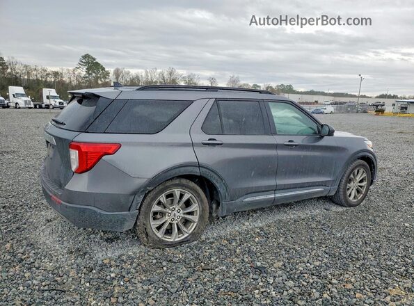 1FMSK7DH8NGA80704 2022 FORD FORD EXPLORER Серый Задняя правая четверть