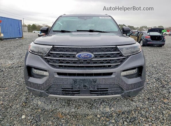 1FMSK7DH8NGA80704 2022 FORD FORD EXPLORER Серый Вид спереди