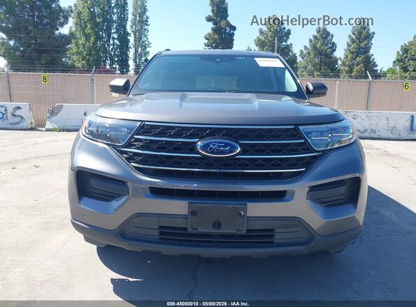 1FMSK7DH9MGC32066 2021 FORD FORD EXPLORER Серый Вид щитка приборов