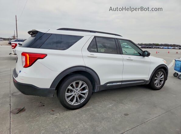 1FMSK7DH9PGC26207 2023 FORD EXPLORER Белый Задняя правая четверть