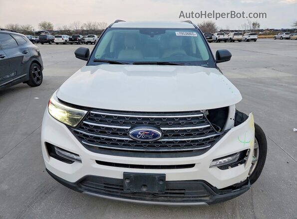 1FMSK7DH9PGC26207 2023 FORD EXPLORER Белый Вид спереди