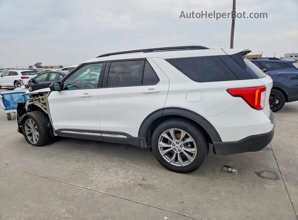 1FMSK7DH9PGC26207 2023 FORD EXPLORER Белый Задняя левая четверть