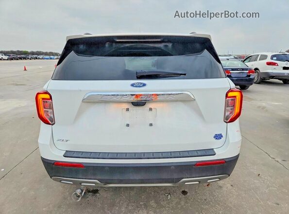 1FMSK7DH9PGC26207 2023 FORD EXPLORER Белый Вид сзади