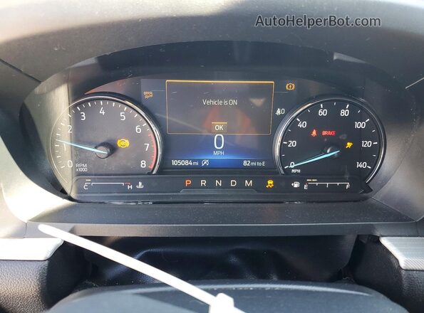 1FMSK7DHXLGB41340 2020 FORD EXPLORER Черный Вид щитка приборов