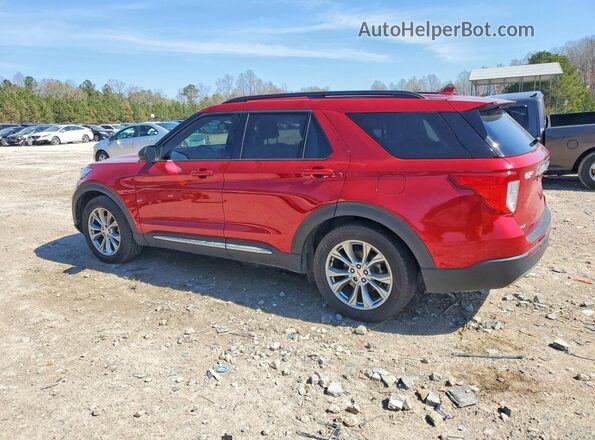 1FMSK7DHXLGD15441 2020 FORD EXPLORER Красный Задняя левая четверть
