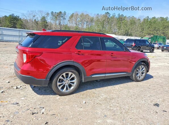 1FMSK7DHXLGD15441 2020 FORD EXPLORER Красный Задняя правая четверть