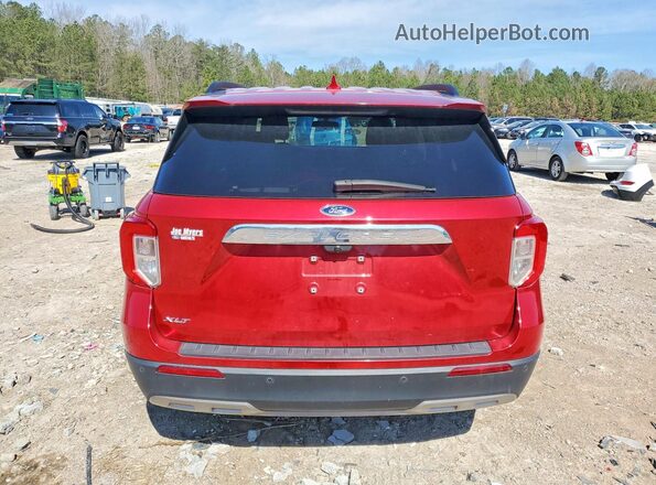 1FMSK7DHXLGD15441 2020 FORD EXPLORER Красный Вид сзади