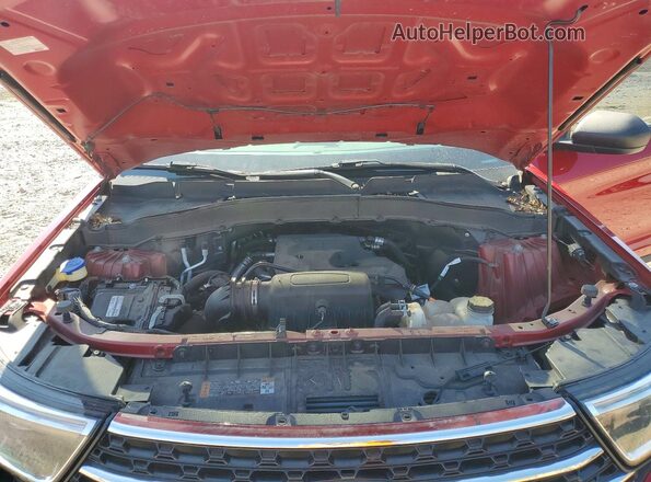 1FMSK7DHXLGD15441 2020 FORD EXPLORER Красный Вид подкапотного пространства