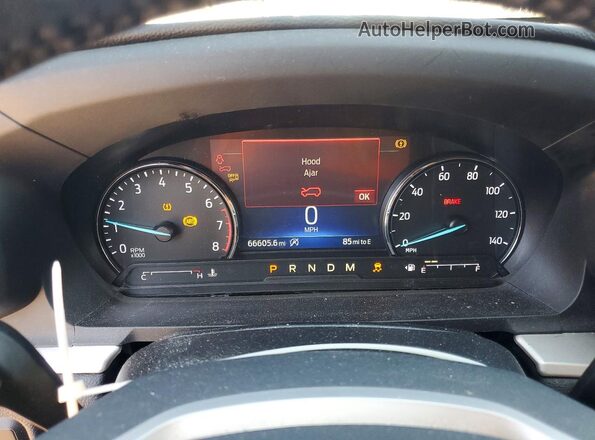 1FMSK7DHXLGD15441 2020 FORD EXPLORER Красный Вид щитка приборов