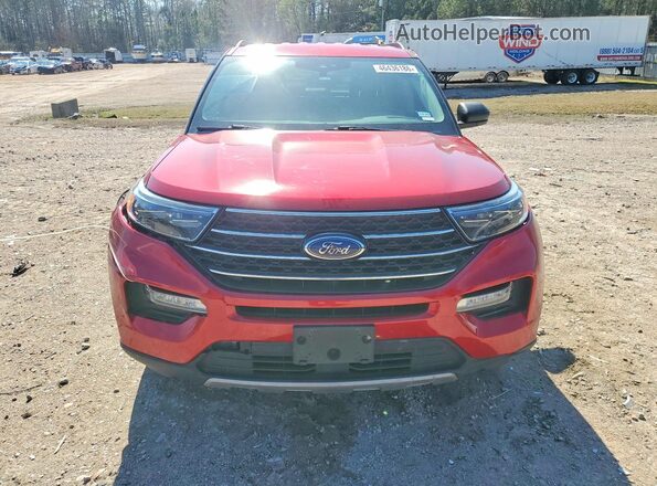 1FMSK7DHXLGD15441 2020 FORD EXPLORER Красный Вид спереди