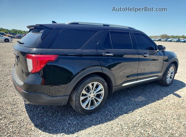 1FMSK7FH0MGC36441 2021 FORD EXPLORER Black Задня права чверть