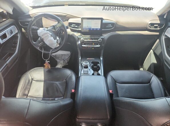 1FMSK7FH0MGC36441 2021 FORD EXPLORER Black Вид панелі приладів