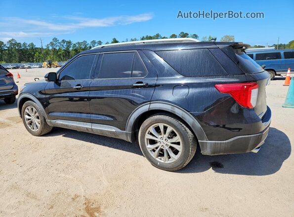 1FMSK7FH1LGB99804 2020 FORD EXPLORER Черный Задняя левая четверть