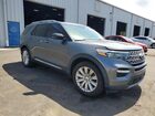 2021 Ford Explorer Limited Gray vin: 1FMSK7FH3MGA11530