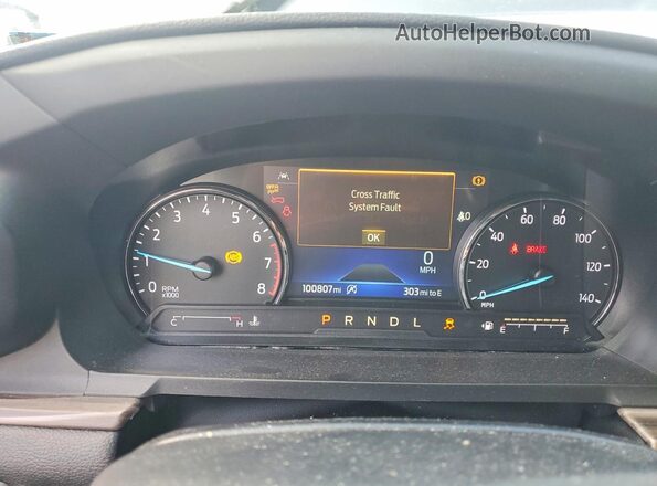 1FMSK7FH3MGA11530 2021 FORD EXPLORER Gray Widok zestawu wskaźników